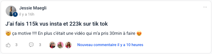 Témoignage — Jessie : 115k vues Instagram et 223k TikTok